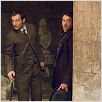 Sherlock Holmes : Bild Guy Ritchie, Jude Law, Robert Downey Jr.