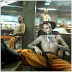Lockout : photo James Mather, Joseph Gilgun, Stephen St. Leger