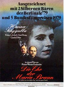 die ehe der maria braun die ehe der maria braun