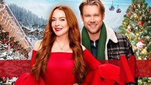 Comeback für einen Ex-Superstar? Deutscher Trailer zur Netflix-Liebeskomödie "Falling For Christmas"