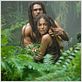 10.000 BC : photo Camilla Belle, Roland Emmerich, Steven Strait
