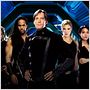 Andromeda : Bild Brent Stait, Gordon Michael Woolvett, Kevin Sorbo, Laura Bertram, Lexa Doig