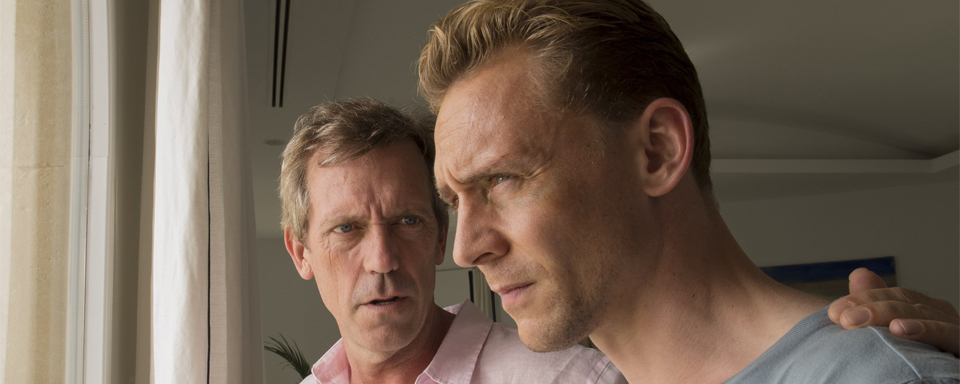 ... <b>Richard Roper</b> (Hugh Laurie) und Jonathan Pine (Tom Hiddleston). - 511458