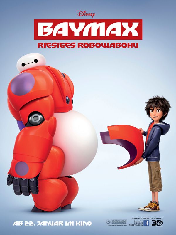 Poster Zum Film Baymax Riesiges Robowabohu Bild 20 Auf 66