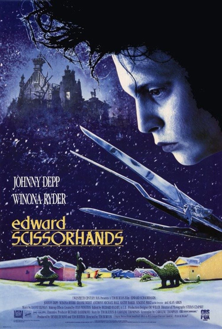 Poster zum Edward mit den Scherenhänden Bild 2 FILMSTARTS.de Poster zum Edward mit den Scherenhänden Bild 2 FILMSTARTS.de