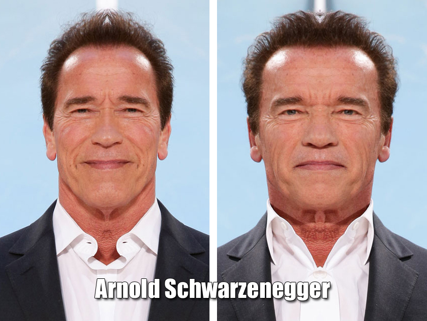 Schonheitsideal Oder Gruselkabinett So Wurden Hollywoodstars Aussehen Wenn Sie Perfekt Symmetrische Gesichter Hatten Filmstarts De