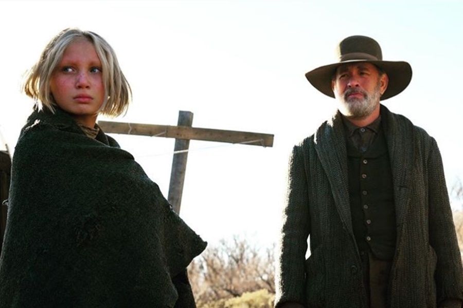 "News Of The World": Das erste Bild zeigt Tom Hanks und "Systemsprenger"-Star Helena Zengel ...