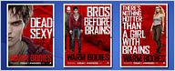 "Bros Before Brains": Fünf neue Poster zur Zombie-Romanze "Warm Bodies"