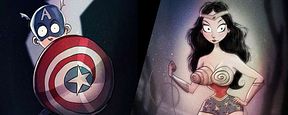 Sonderbare Superhelden: So würden Spider-Man & Co. aussehen, wenn Tim Burton sie entworfen hätte Sonderbare Superhelden: So würden Spider-Man & Co. aussehen, wenn Tim Burton sie entworfen hätte
