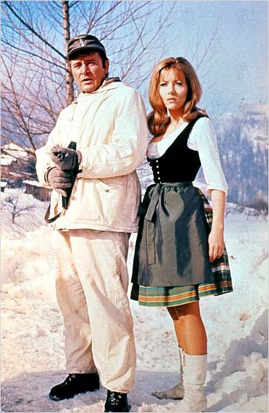 Agenten sterben einsam : photo Brian G. Hutton, Ingrid Pitt, Richard Burton