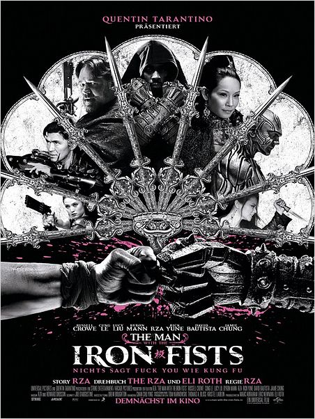 The Man with the Iron Fists : Kinoposter