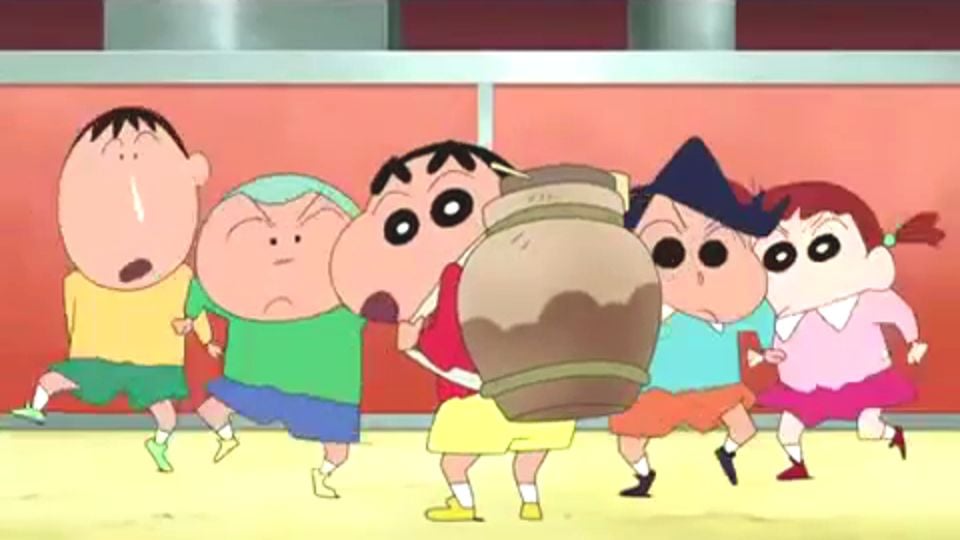 Crayon Shin-chan: Very Tasty! B-class Gourmet Survival!! Trailer OV ...