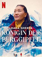 Poster der Lhaka Sherpa, Königin der Berggipfel