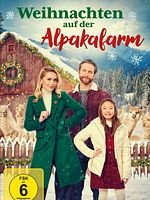 Poster der Weihnachten auf der Alpakafarm