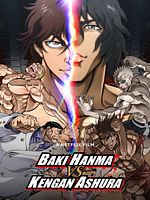 Poster der Baki Hanma VS Kengan Ashura