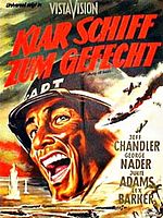 Poster der Klar Schiff zum Gefecht