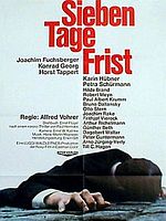 Poster der Sieben Tage Frist
