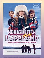 Poster der Neuigkeiten aus Lappland