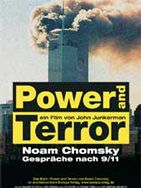 Poster der Power and Terror: Noam Chomsky - Gespräche nach 9/11