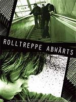 Poster der Rolltreppe abwärts