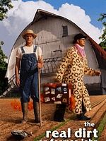 Poster der Mit Mistgabel und Federboa - Farmer John