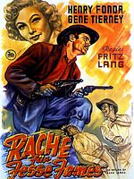 Poster der Rache für Jesse James