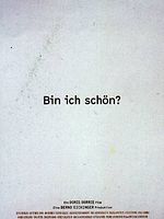Poster der Bin ich schön?