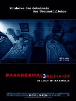 Poster der Paranormal Activity 3