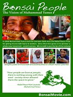 Poster der Bonsai People: The Vision of Muhammad Yunus