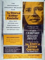 Poster der The Story of Esther Costello