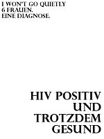 Poster der HIV positiv und trotzdem gesund