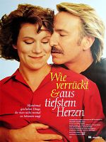 Poster der Wie verrückt und aus tiefstem Herzen