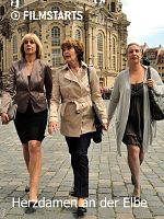 Poster der Herzdamen an der Elbe