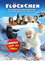 Poster der Flöckchen - Die großen Abenteuer des kleinen weißen Gorillas!