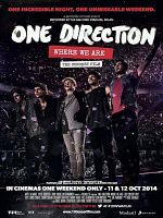 Poster der One Direction: Where We Are - Der Konzertfilm