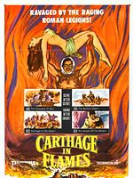 Poster der Karthago in Flammen