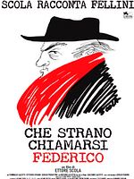 Poster der Federico - Scola erzählt Fellini