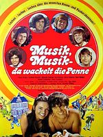 Poster der Musik, Musik - da wackelt die Penne