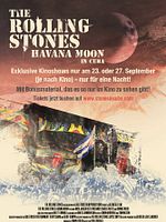 Poster der Ciné Music Festival : Rolling Stones in Cuba - Havana Moon - 2017
