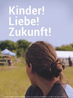 Poster der Kinder! Liebe! Zukunft!