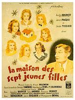 Poster der La Maison des sept jeunes filles