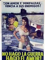 Poster der Geh ins Bett, nicht in den Krieg