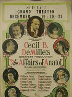 Poster der The Affairs Of Anatol