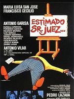 Poster der Estimado sr. juez...