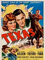 Poster der Flucht nach Texas