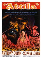 Poster der Attila, die Geißel Gottes