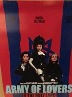 Poster der Army of Lovers BeEretz HaKodesh