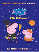 Poster der Peppa Pig fête Halloween