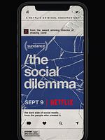 Poster der Das Dilemma mit den sozialen Medien