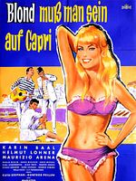 Poster der Blond muß man sein auf Capri